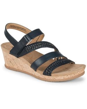 BareTraps Facie Wedge Sandal - Blue
