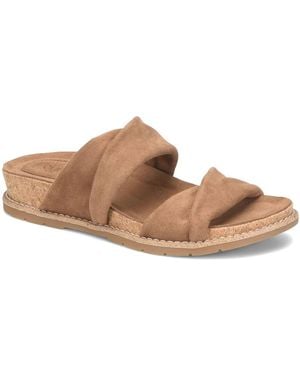 EuroSoft Gail Wedge Sandal - Brown
