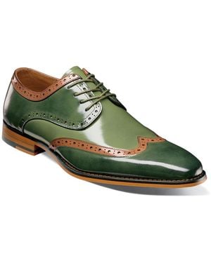 Stacy Adams Tindall Wingtip Oxford - Green