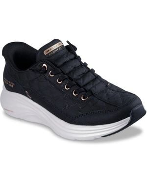 Skechers Hands Free Slipins Contour Foam Cozy Fit Golden Hour Sneaker - Blue