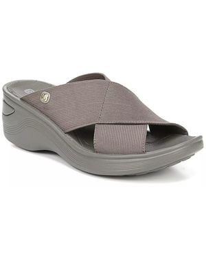 LifeStride Desire Wedge Sandal - Gray