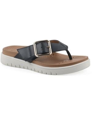 White Mountain Fom Nalla Recovery Sandal - Black