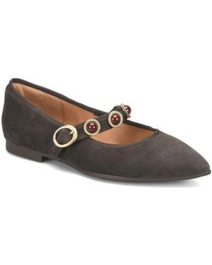 Söfft Mallory Mary Jane Flat - Black