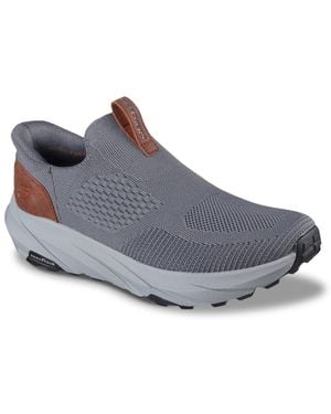 Skechers Slipins Relaxed Fit: Conner Milton Slipon Sneaker - Blue