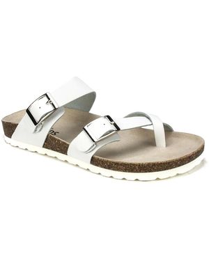 White Mountain Gracie Slide Sandal - Black