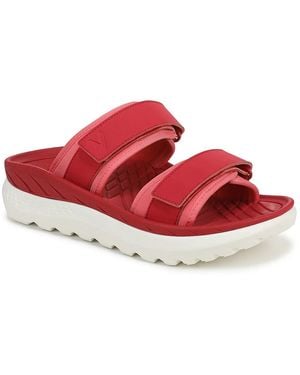 Vionic Renewal Wedge Sandal - Red