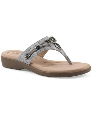White Mountain Bainah Sandal - Metallic