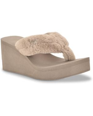 Guess Sabinn Wedge Sandal - Multicolor