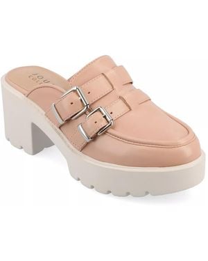 Journee Collection Brydie Clog - Black
