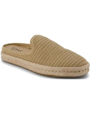 TOMS Santiago Espadrille Mule - Brown