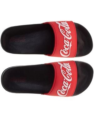 Coca Cola Cocacola Slide Sandal - Red