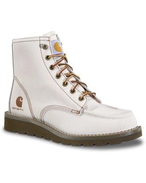 Carhartt 6" Moc Toe Wedge Bootie - Black