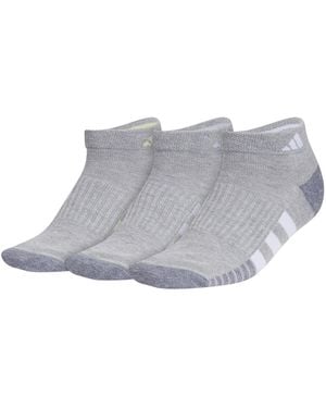 adidas Cushioned 3.0 No Show 3 Pack - Gray