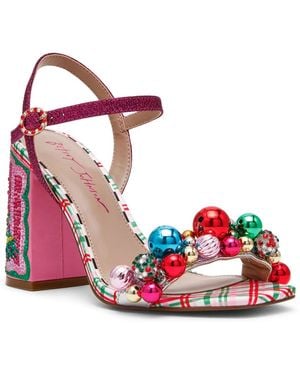 Betsey Johnson Jolly Sandal - Red
