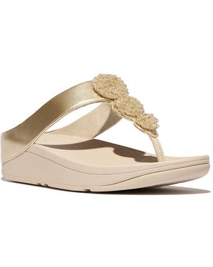 Fitflop Fino Wedge Sandal - Metallic