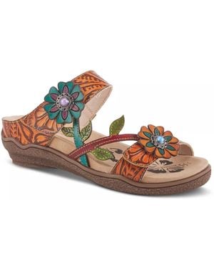 L'ARTISTE Aymee Wedge Sandal - Multicolor