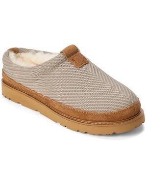 Dearfoams Grafton Sport Knit Clog Slipper - Black