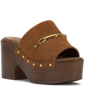 Vince Camuto Efellan Platform Sandal - Brown