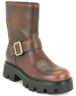 Nine West Ryder Bootie - Brown