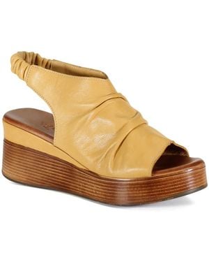 Diba True Small Town Wedge Sandal - Yellow
