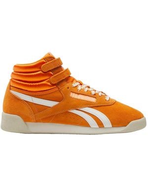 Reebok Freestyle Hi Hightop Sneaker - Orange
