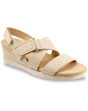 Softwalk Novi Wedge Sandal - Natural