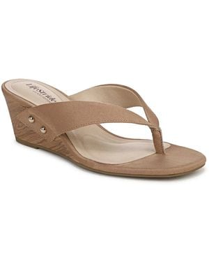LifeStride Stella Wedge Sandal - Brown