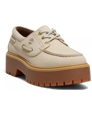 Timberland Stone Street Boat Shoe - Natural