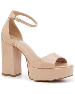 Mix No 6 Sammir Platform Sandal - White