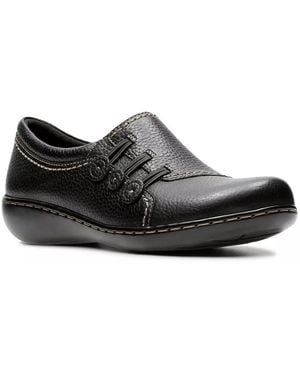 Clarks Ashland Effie Slipon - Black