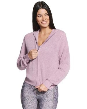 Skechers Shine Hooded Full Zip Jacket - Pink