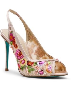 Betsey Johnson Gerri Sandal - Blue