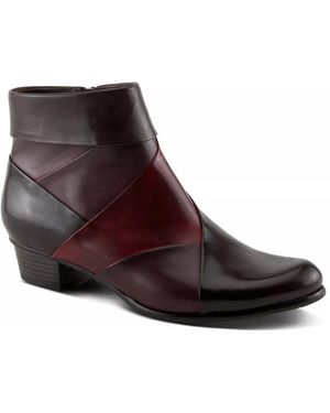 Spring Step Mayvilla Bootie - Brown