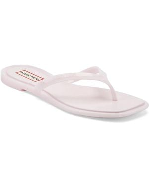 HUNTER Marin Flip Flop - White