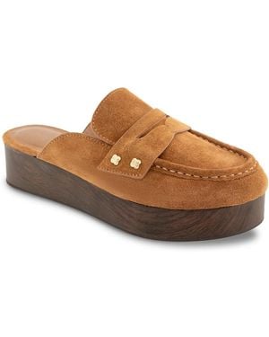 Splendid Quintana Platform Clog - Brown