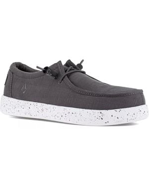 Volcom Wide Width Chill Composite Toe Work Slipon - Black