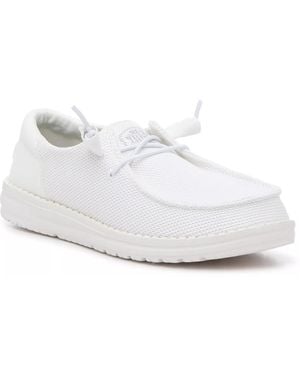 HEYDUDE Wendy Funk Mono Slipon Sneaker - White
