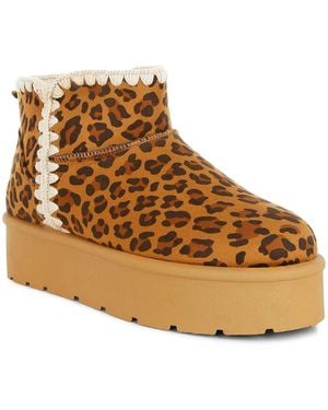LONDON RAG Rochas Bootie - Brown
