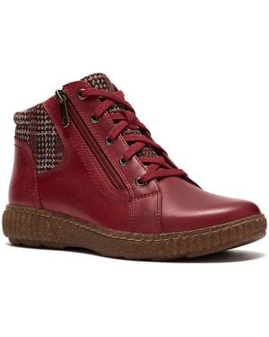 Clarks Caroline Fiana Bootie - Red