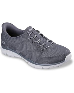 Skechers Slipins: Brilliance Shadow Step Slipon Sneaker - Blue