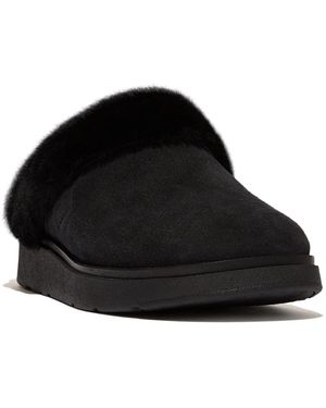 Fitflop Genff Slipper - Black