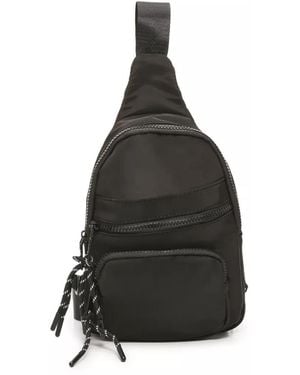 Mix No 6 Nylon Sling Backpack - Black