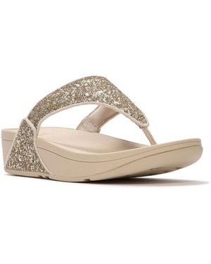 Fitflop Lulu Wedge Sandal - Metallic