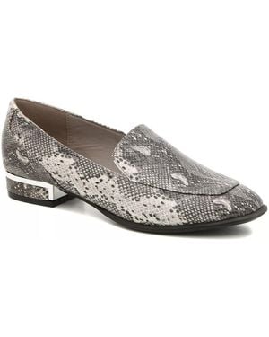 Bellini Haze Snake Loafer - Gray