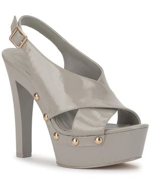 Jessica Simpson Caulira Platform Sandal - White