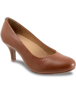 Trotters Lanay Pump - Brown