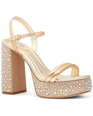 MICHAEL Michael Kors Laci Platform Sandal - White
