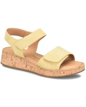 Born Cabanas Wedge Sandal - Metallic