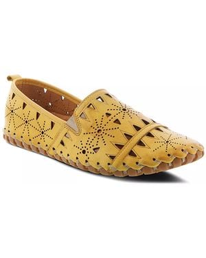 Spring Step Fusaro Flat - Yellow