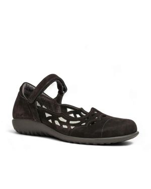 Naot Agathis Mary Jane Flat - Black